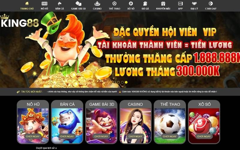 Các chương trình khuyến mãi king88 cực hấp dẫn